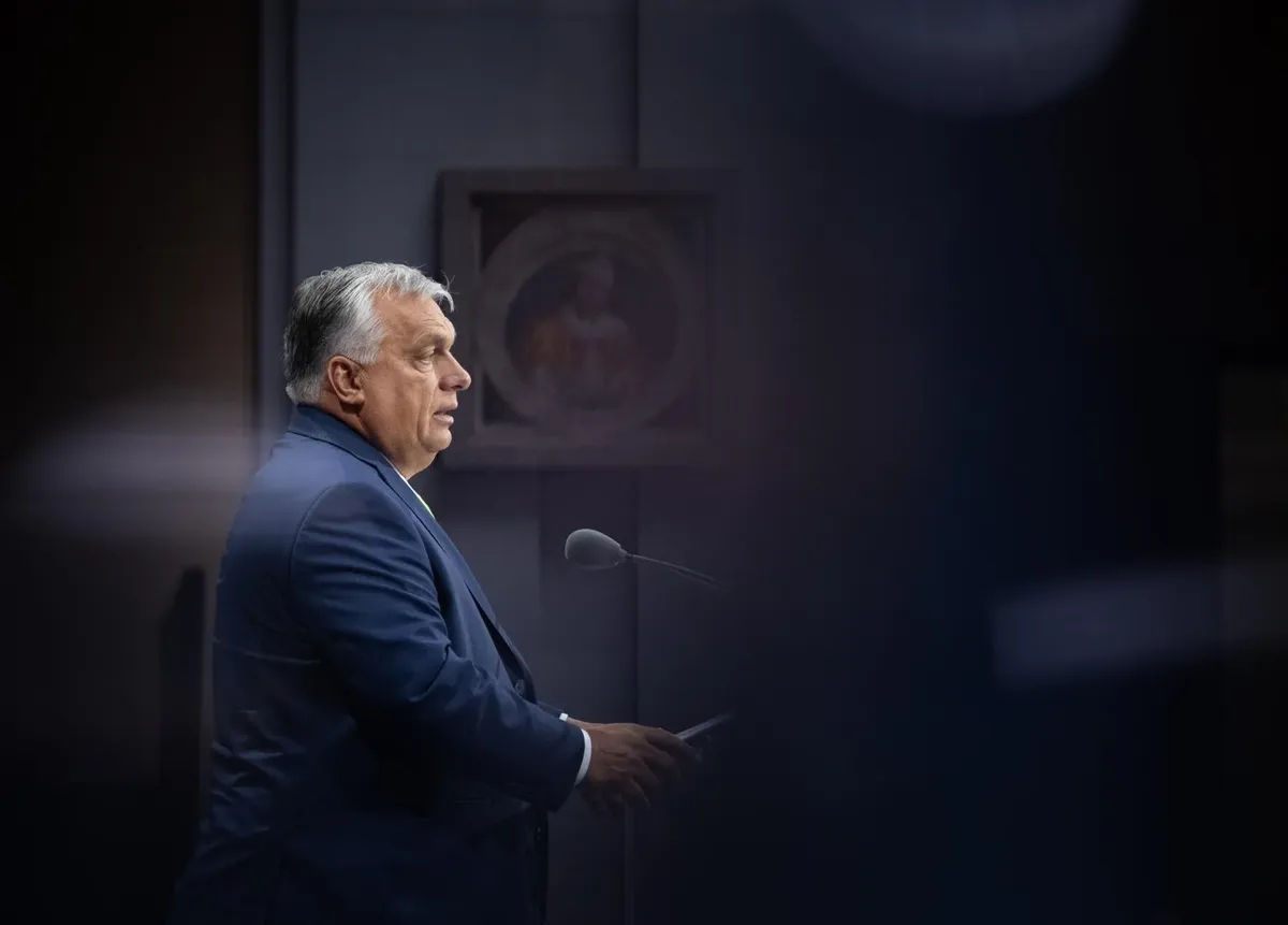 Viktor Orban at the Budapest Demographic Summit on 14 October 2023. Photo: Facebook / Viktor Orban