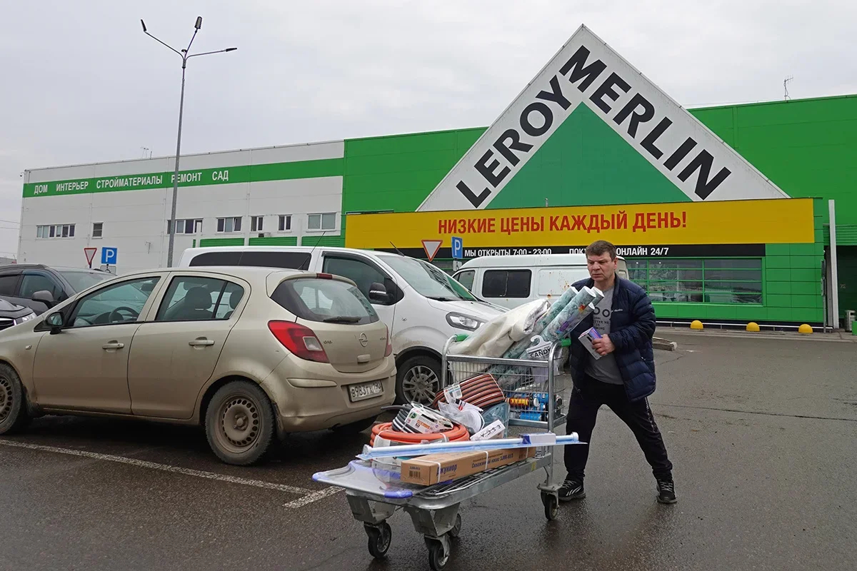 A Leroy Merlin store in the Moscow region, March 2023. Photo: Maxim Shipenkov / EPA-EFE
