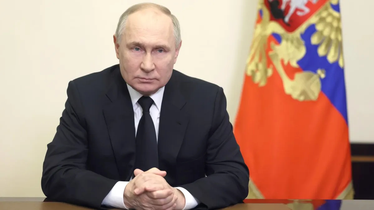 Putin vows ‘retribution’ following deadly Moscow concert hall shooting