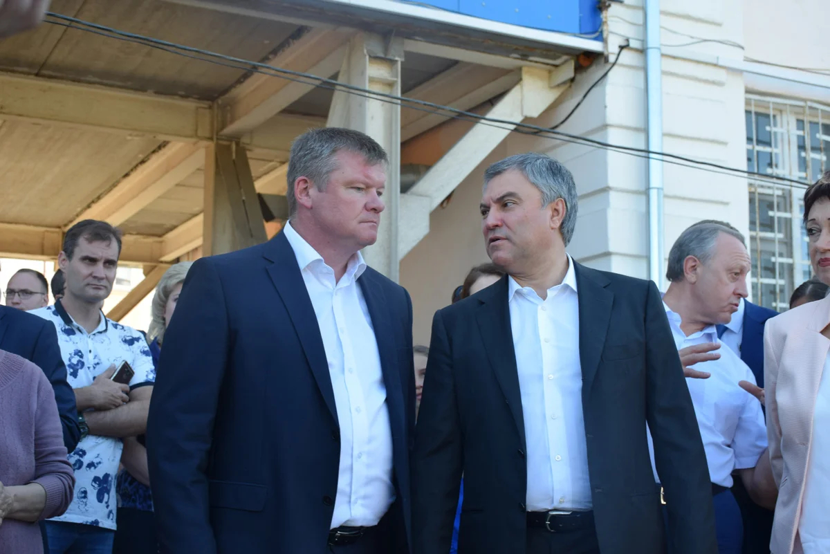 Михаил Исаев и Вячеслав Володин, 2018 год. Фото: VK