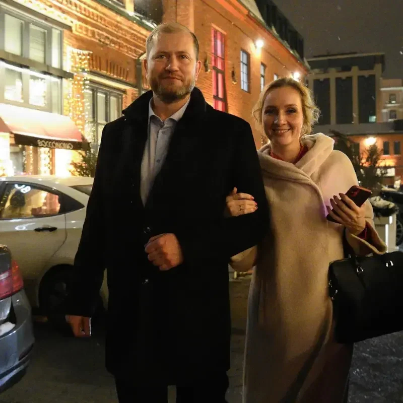 Maria Lvova-Belova and Pavel Kogelman. Photo: Instagram