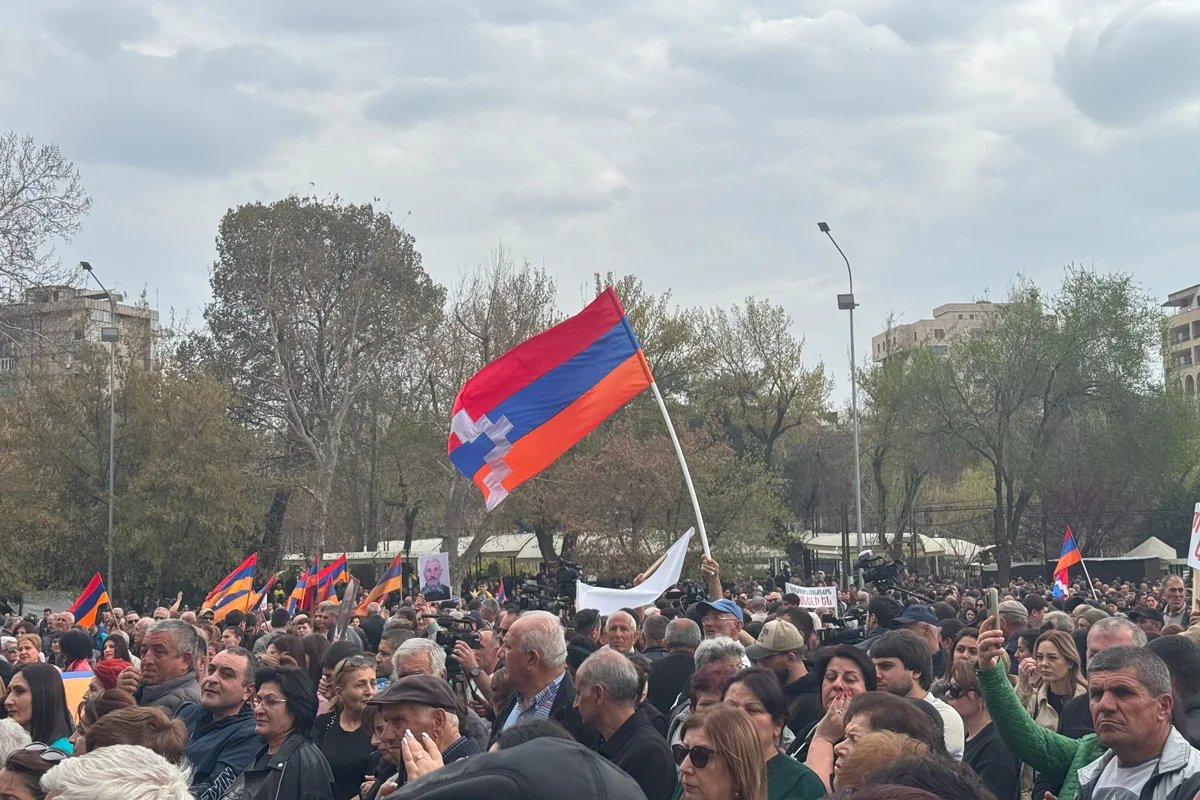 Митинг в Ереване, 29 марта 2025 года. Фото: Варужан Саргсян / специально для «Новой-Европа»