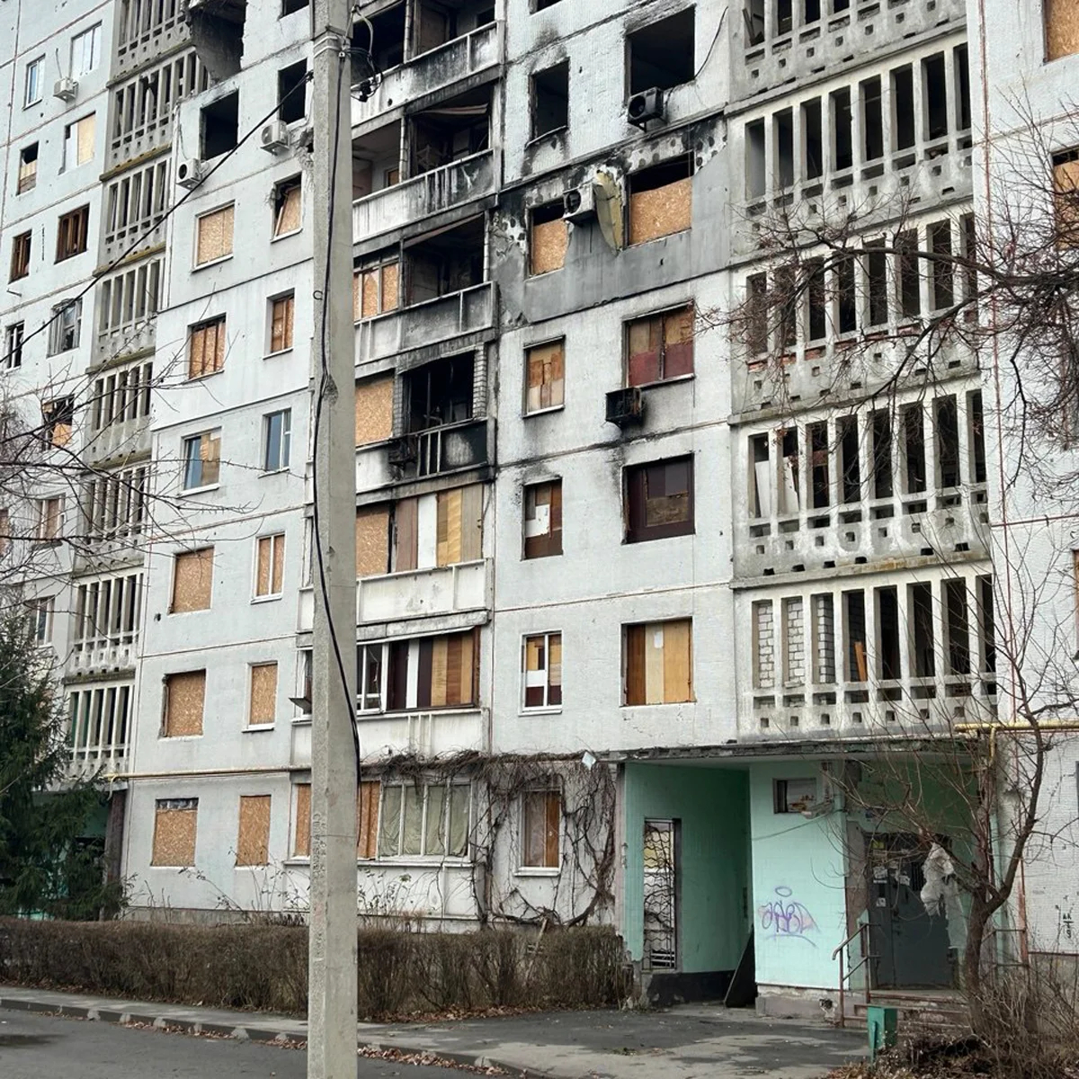 Жилой дом в Харькове. Фото из личного архива Олега Орлова