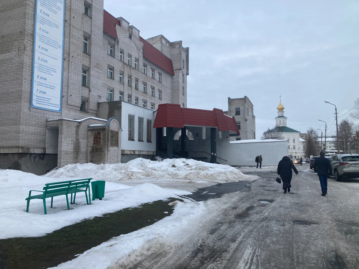 Здание больницы. Фото: «Ветер»