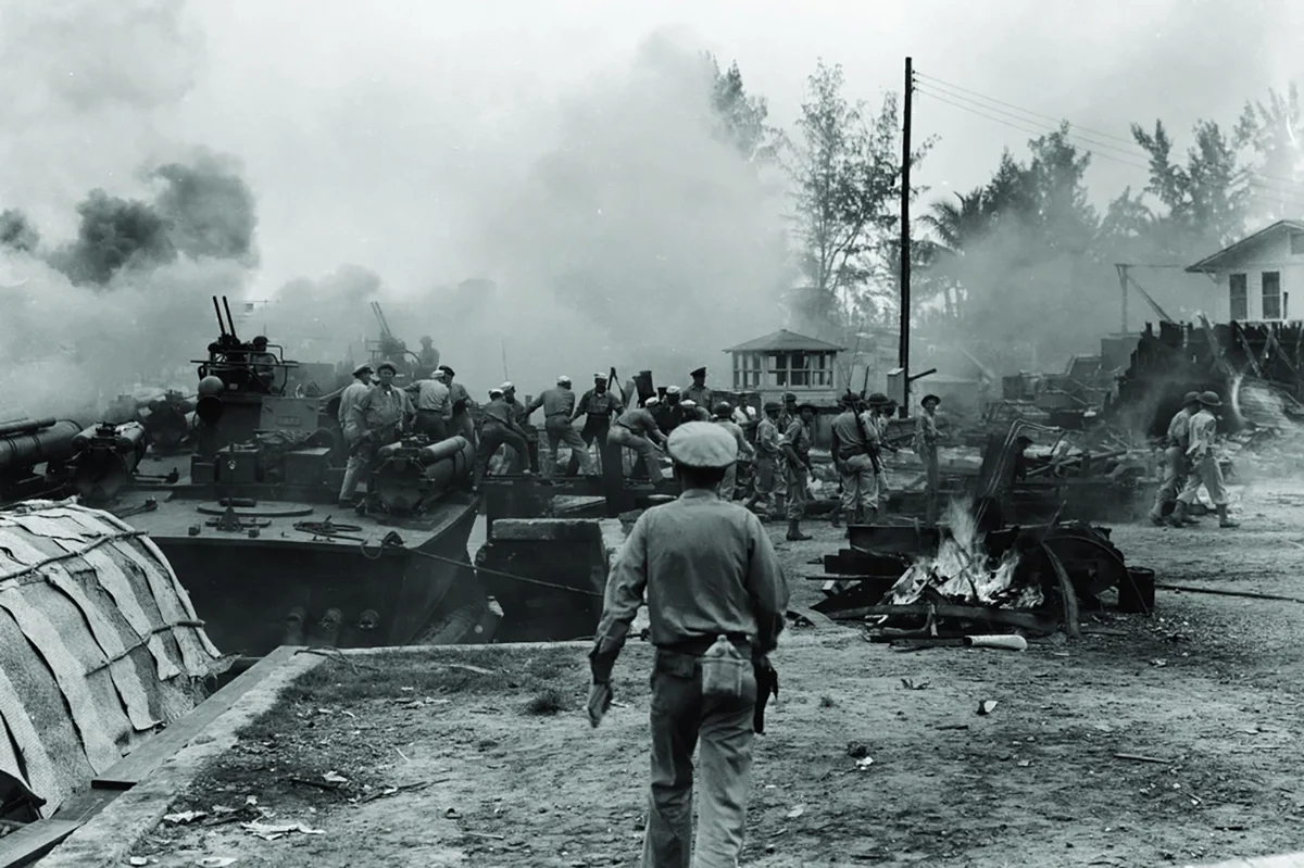 Кадр из фильма «Они были незаменимы» (They Were Expendable). Фото: imdb.com