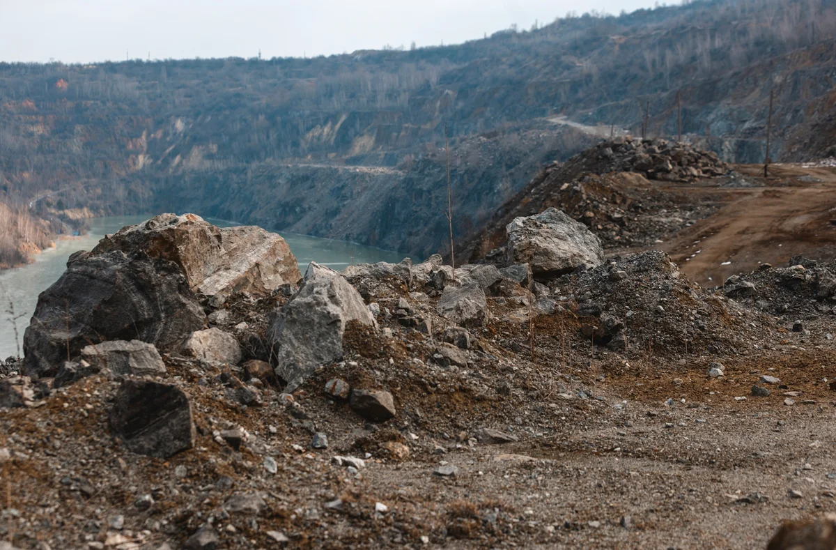 Графитовый карьер в Кировоградской области, Украина, 28 февраля 2025 года. Фото: Arsen Dzodzaiev / EPA
