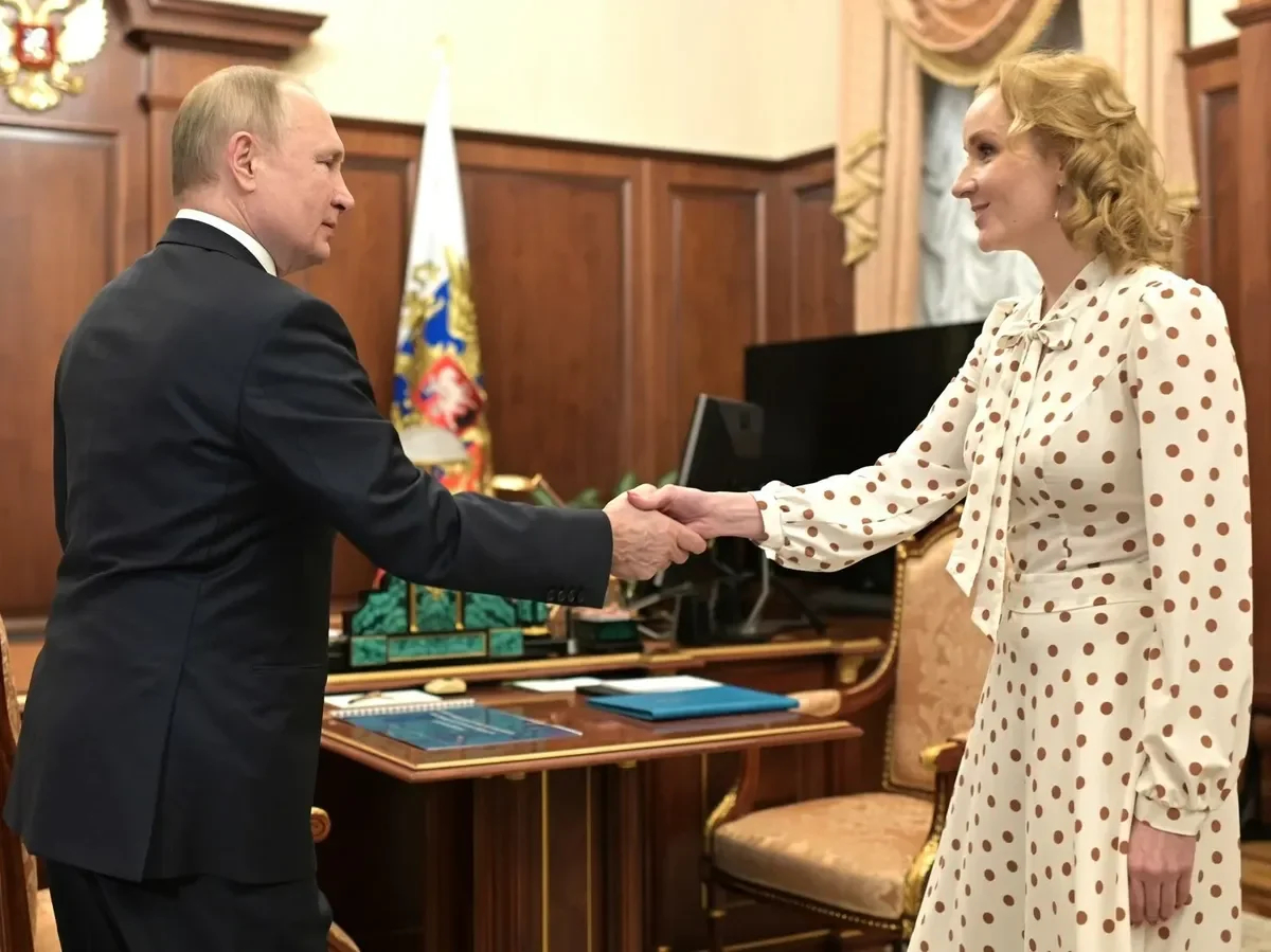 Vladimir Putin and Maria Lvova-Belova. Photo: Wikimedia Commons , CC BY 4.0