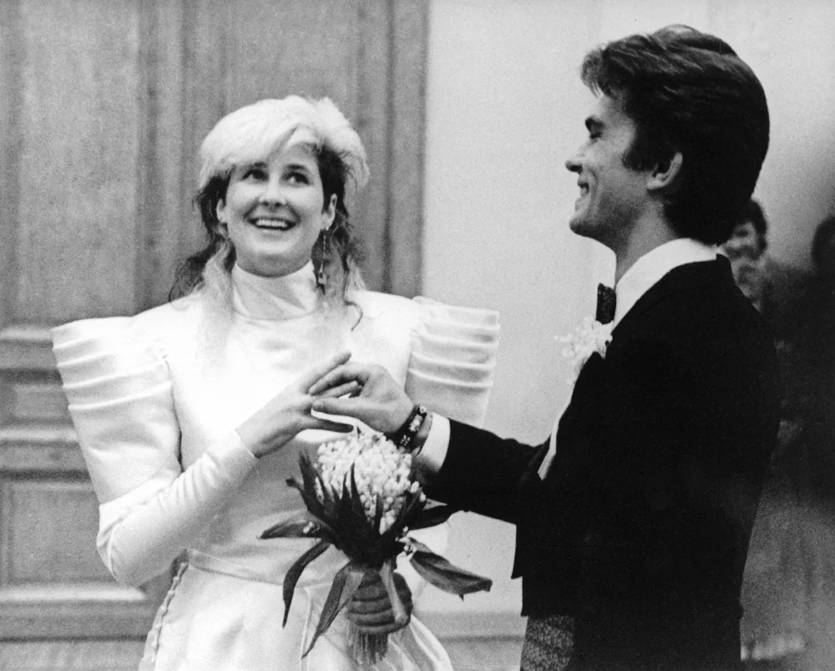 Stingray and Kasparyan’s wedding in Leningrad, 1987. Photo: Joanna Stingray