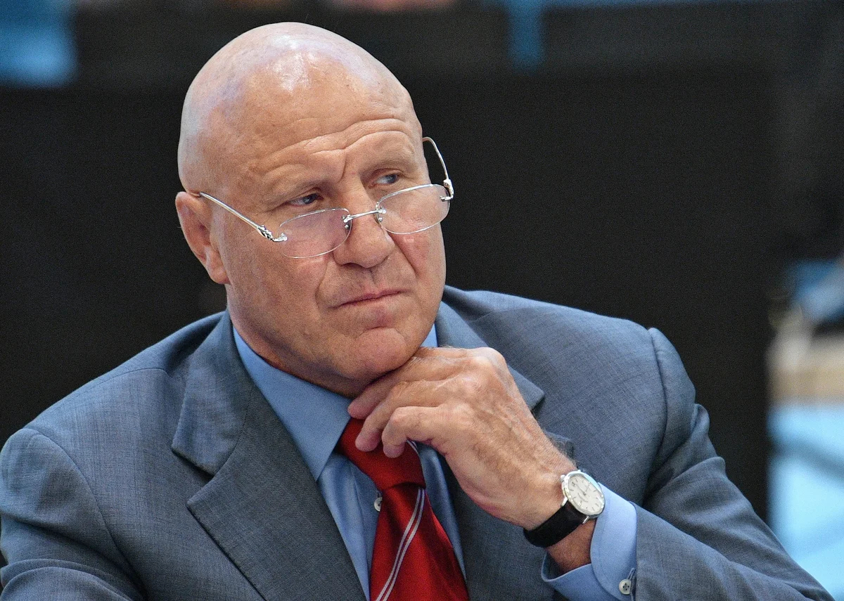Михаил Мамиашвили во время заседания коллегии Министерства спорта, Москва, 6 сентября 2023 года. Фото: Антон Новодережкин / Коммерсантъ / Sipa USA / Vida Press